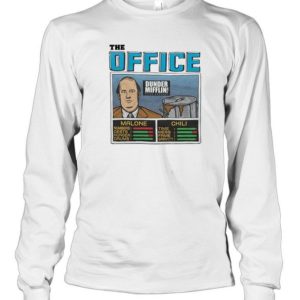 Jam Kevin Chili, Aaron Rodgers﻿ The Office Shirt Long Sleeve White S