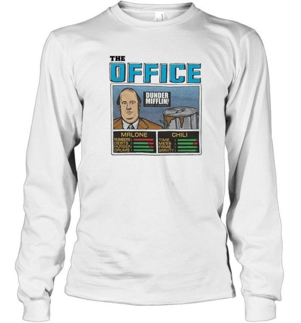 Jam Kevin Chili, Aaron Rodgers﻿ The Office Shirt Long Sleeve White S