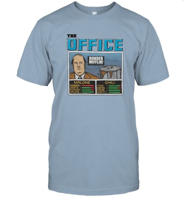 Jam Kevin Chili, Aaron Rodgers﻿ The Office Shirt Unisex T-Shirt Light Blue S