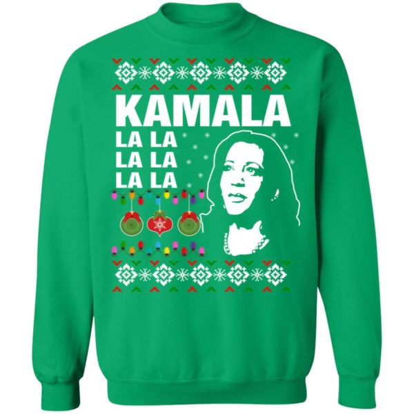 Kamala Harris Couple It’s Time For Biden Christmas Sweatshirt Christmas Sweatshirt Irish Green S