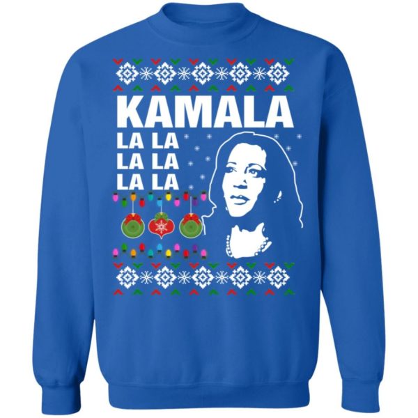 Kamala Harris Couple It’s Time For Biden Christmas Sweatshirt Christmas Sweatshirt Royal S