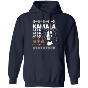 Kamala Harris Couple It’s Time For Biden Christmas Sweatshirt Hoodie Navy S