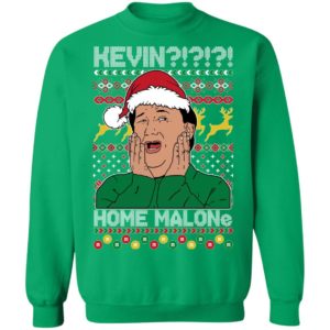 Kevin Home Malone Christmas Sweatshirt Sweatshirt Irish Green S