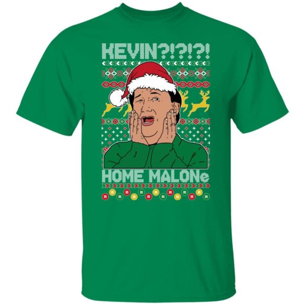 Kevin Home Malone Christmas Sweatshirt T-Shirt Turf Green S