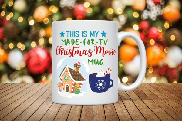 Made For TV Christmas Movie Mug Gingerbread House Coffee Mug Mug 11oz White One Size