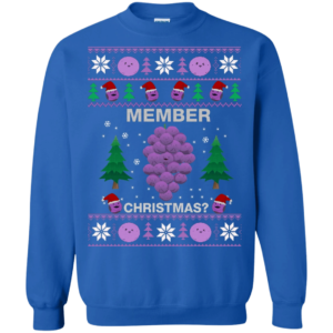 Member Berries Sweater Christmas sweatshirt - Berries lover Sweatshirt Royal S