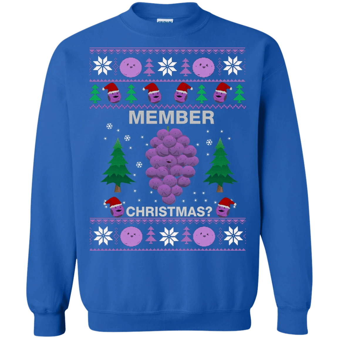 Member Berries Sweater Christmas sweatshirt -  Berries lover Style: Sweatshirt, Color: Royal
