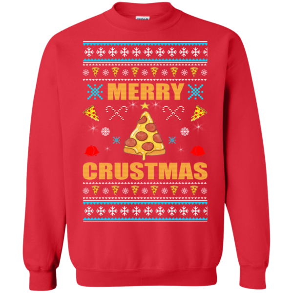 Merry Crustmas Delicious Candy For Christmas Party Christmas Sweatshirt Sweatshirt Red S