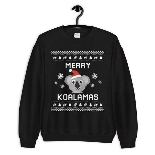 Merry Koalamas Merry Xmas Sweatshirt Sweatshirt Black S