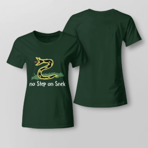 No Step On Snek Shirt Ladies T-shirt Forest Green XS