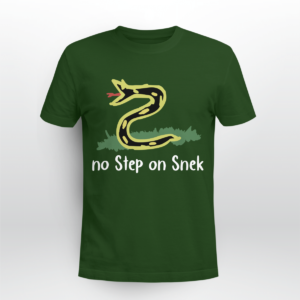 No Step On Snek Shirt Unisex T-shirt Forest Green S