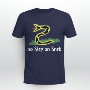 No Step On Snek Shirt Unisex T-shirt Navy S