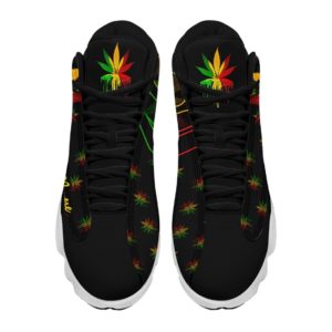 Personalized Name Native Weed AJD 13 Sneakers Shoes For Men and Women product photo 1
