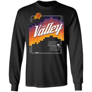 Phoenix Suns Rally The Valley Shirt G240 LS Ultra Cotton T-Shirt Black S