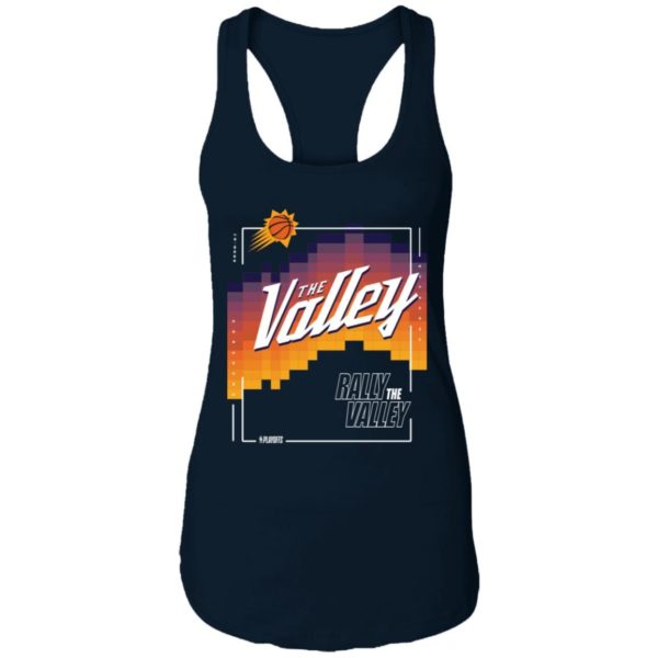 Phoenix Suns Rally The Valley Shirt NL1533 Ladies Ideal Racerback Tank Midnight Navy S