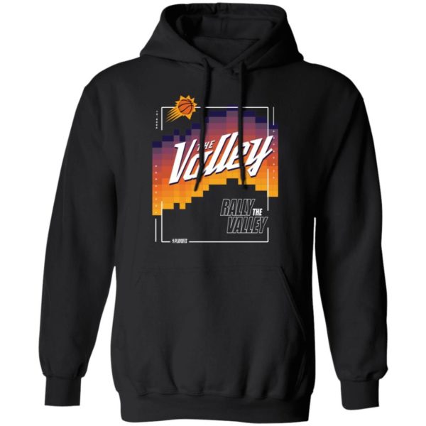 Phoenix Suns Rally The Valley Shirt Z66 Pullover Hoodie Black 5XL