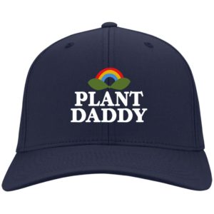 Plant Daddy Dad Hat for Plant Lover Cap CP80 Twill Cap Navy One Size