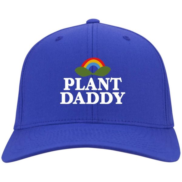 Plant Daddy Dad Hat for Plant Lover Cap CP80 Twill Cap Royal One Size