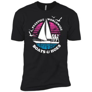 Prestige worldwide boats and hoes shirt Next Level Premium Short Sleeve T-Shirt Black S