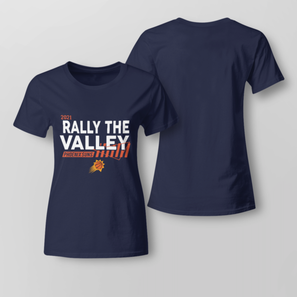 Rally The Valley Suns Shirt Ladies T-shirt Navy XS