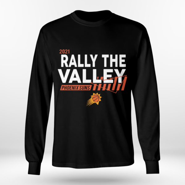 Rally The Valley Suns Shirt Long Sleeve Tee Black S