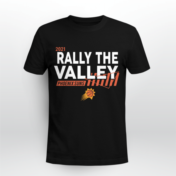 Rally The Valley Suns Shirt Unisex T-shirt Black S