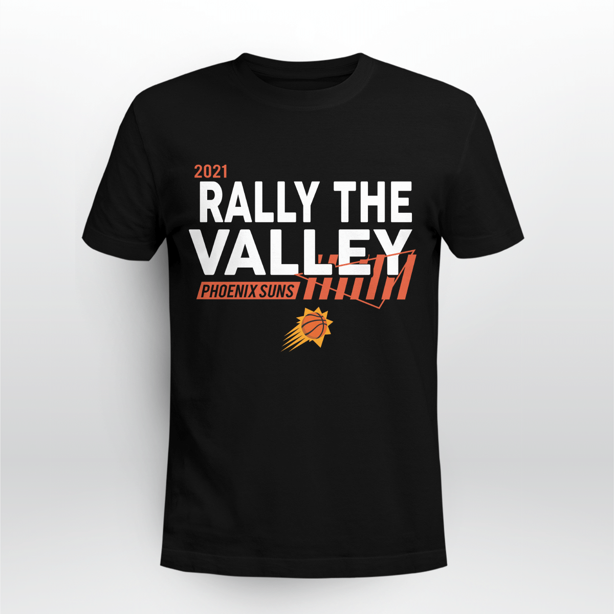 Rally The Valley Suns Shirt Style: Unisex T-shirt, Color: Black