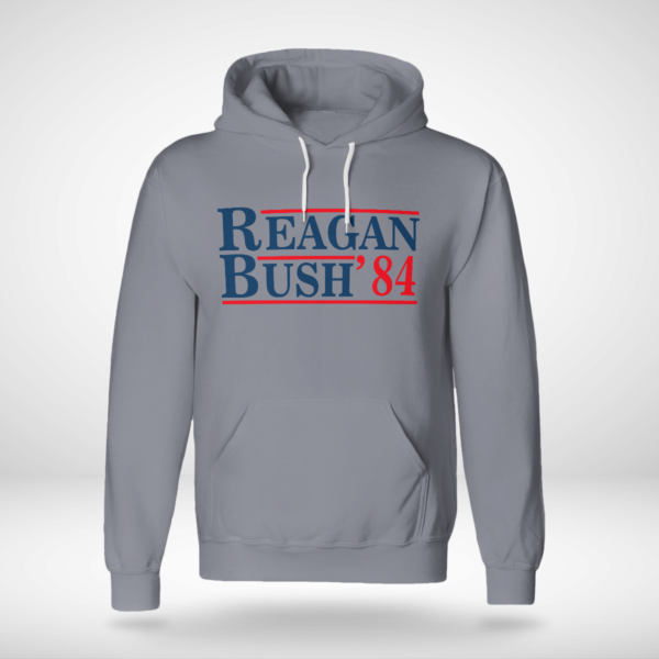 Reagan Bush 84 Shirt Unisex Hoodie Sports Grey S
