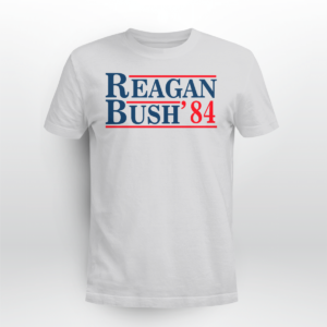 Reagan Bush 84 Shirt Unisex T-shirt Ash S