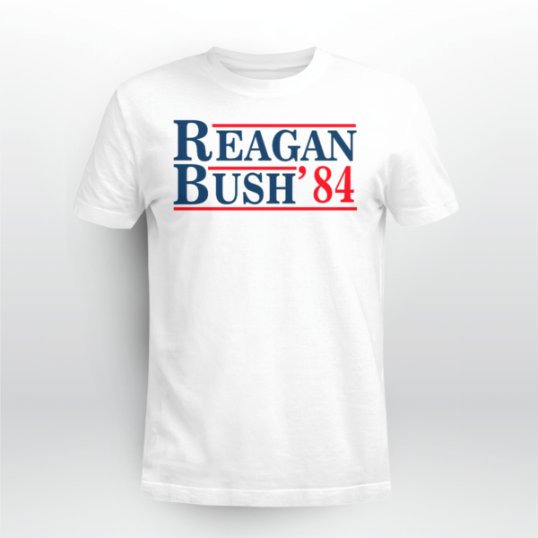 Reagan Bush 84 Shirt Unisex T-shirt White S
