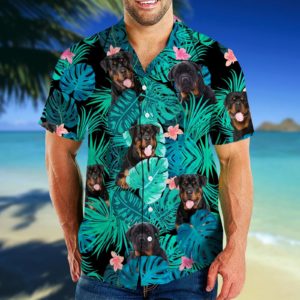 Rottweiler Tropical Hawaiian Shirt product photo 1