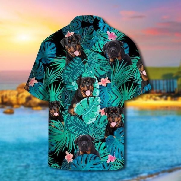 Rottweiler Tropical Hawaiian Shirt product photo 2