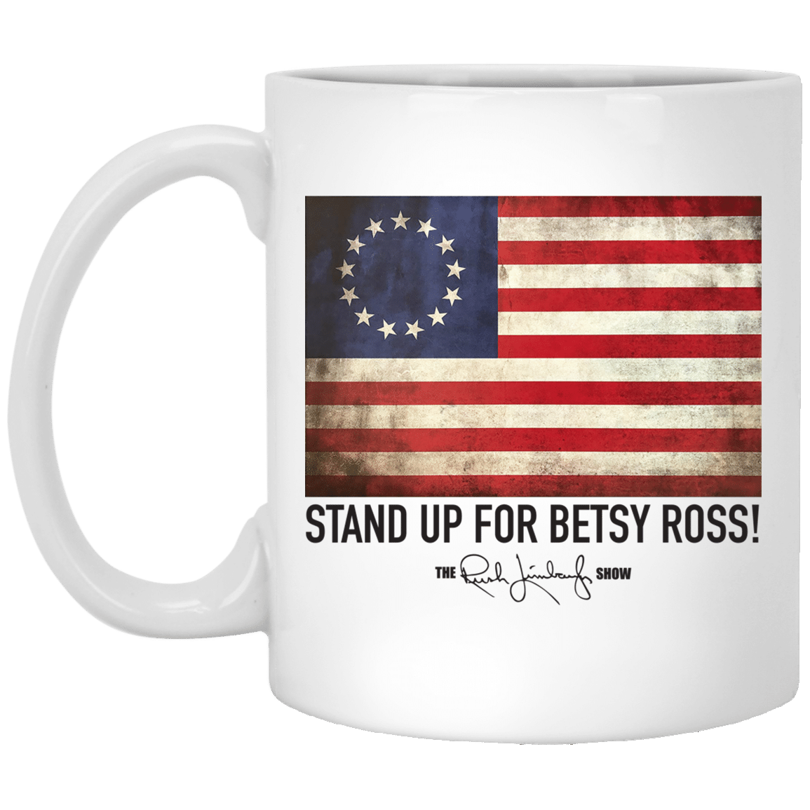 Rush Limbaugh Betsy Ross Flag <a class=