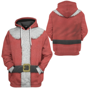 Santa Claus Costume Christmas 3D All Over Print Hoodie product photo 2