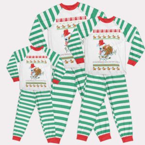 Santa Corgi Christmas Pajamas Set for Family product photo 1