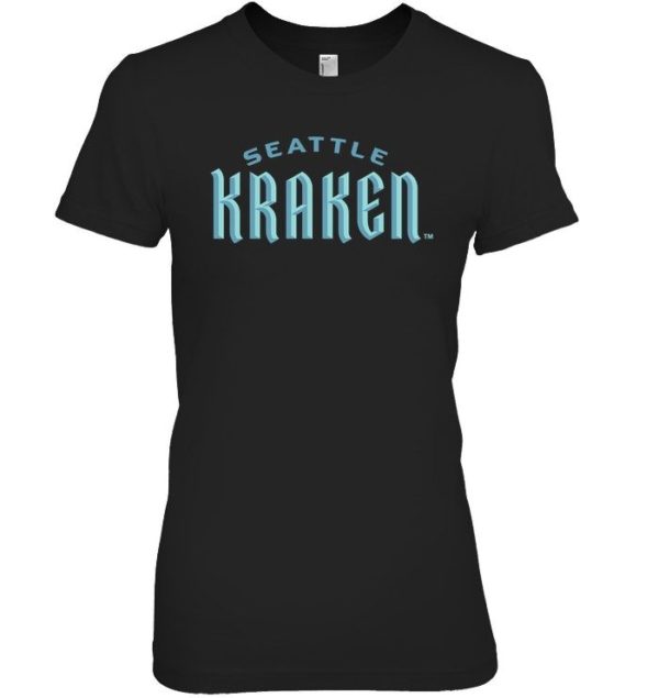 Seattle Kraken Shawn Kemp Shirt Ladies T-Shirt Black S