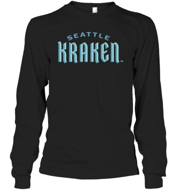 Seattle Kraken Shawn Kemp Shirt Long Sleeve Black S