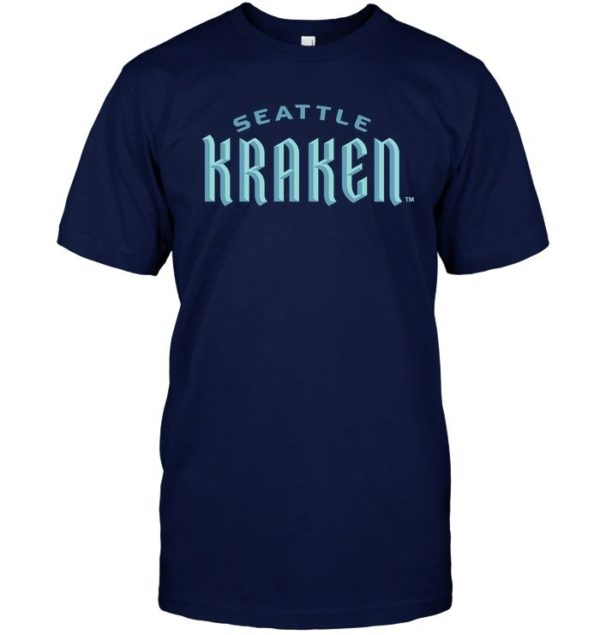 Seattle Kraken Shawn Kemp Shirt Unisex T-Shirt Navy S