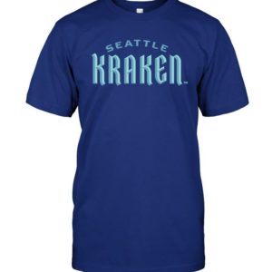 Seattle Kraken Shawn Kemp Shirt Unisex T-Shirt Royal S