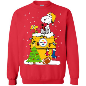 Snoopy Merry Christmas Merry Christmas tree Sweatshirt Red S