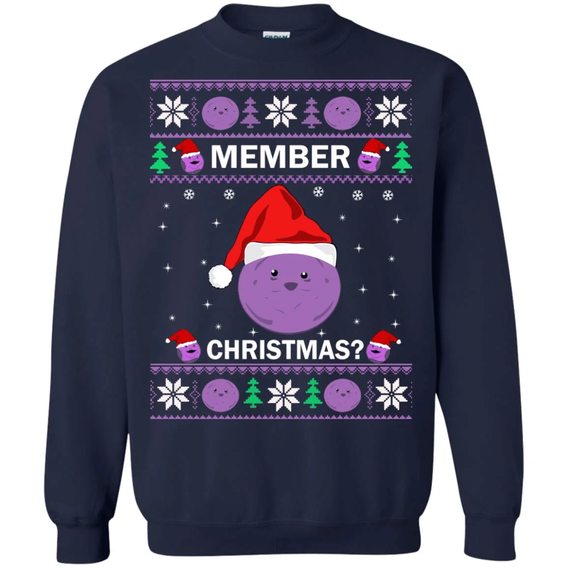South Park Member Berries Christmas Sweater Style: Sweatshirt, Color: Navy