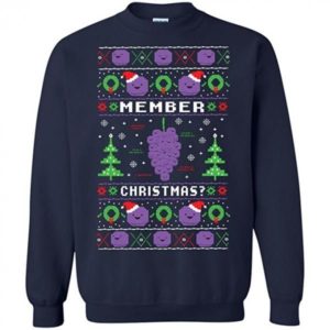 South Park Member Berries Ugly Christmas Sweater AOP Sweater Navy S