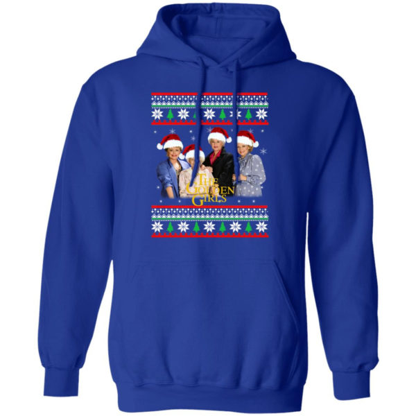 The Golden Girls Christmas Sweatshirt Hoodie Royal S