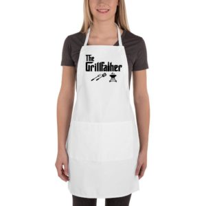 The Grillfather Grilling Dad Barbecue Apron, Apron for Chef product photo 1