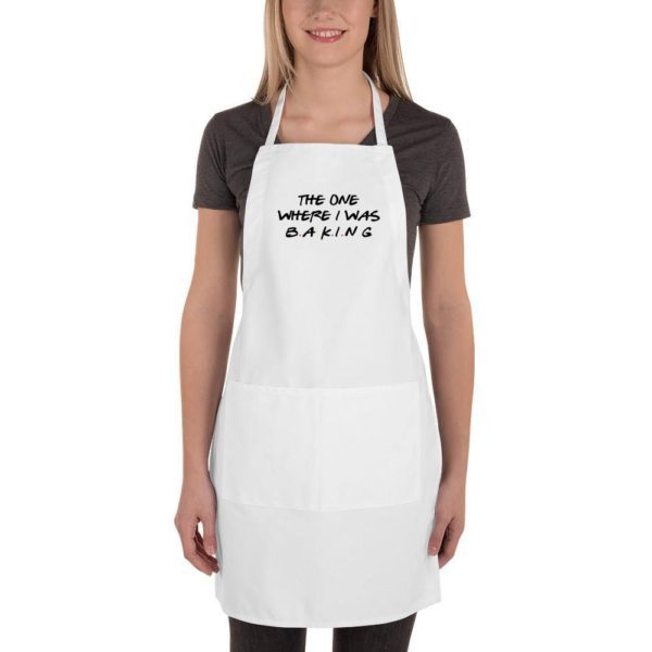 The One Where I Was Baking Apron, Apron for Chef product photo 1