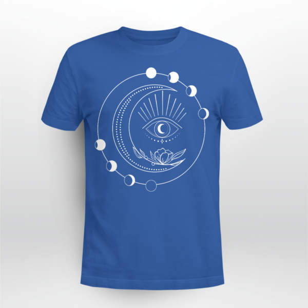 Third Eye Moon Phases Phase Strappy Shirt Unisex T-shirt Royal Blue S