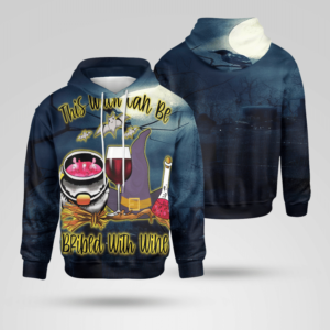 This Witch Can Be Bribed With Wine 3D All Over Print Shirt product photo 5