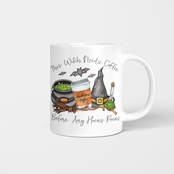 This Witch Need Coffee Before Any Hocus Pocus Coffee Mug product photo 1