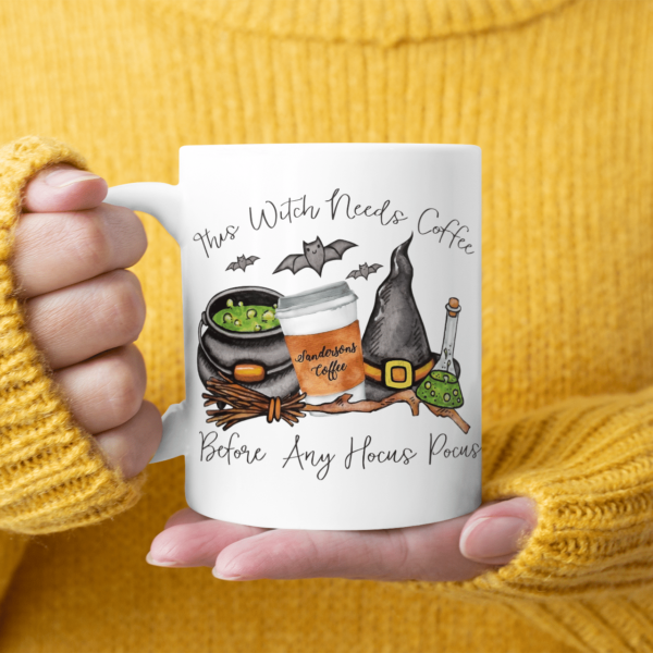 This Witch Need Coffee Before Any Hocus Pocus Coffee Mug product photo 3