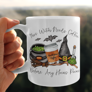 This Witch Need Coffee Before Any Hocus Pocus Coffee Mug product photo 4